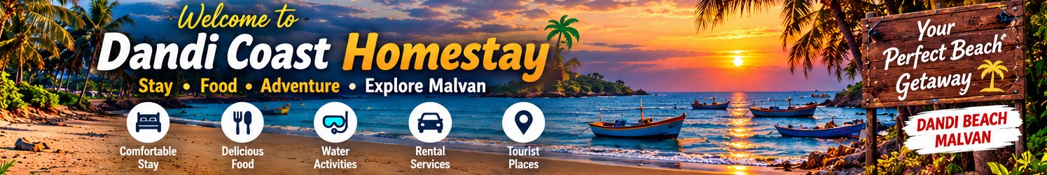 Coastal scenery around Malvan