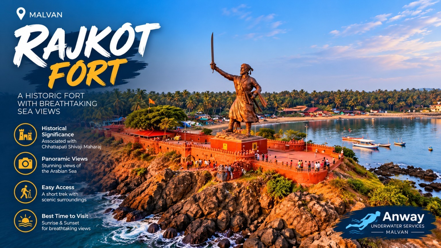 Rajkot Fort attraction poster