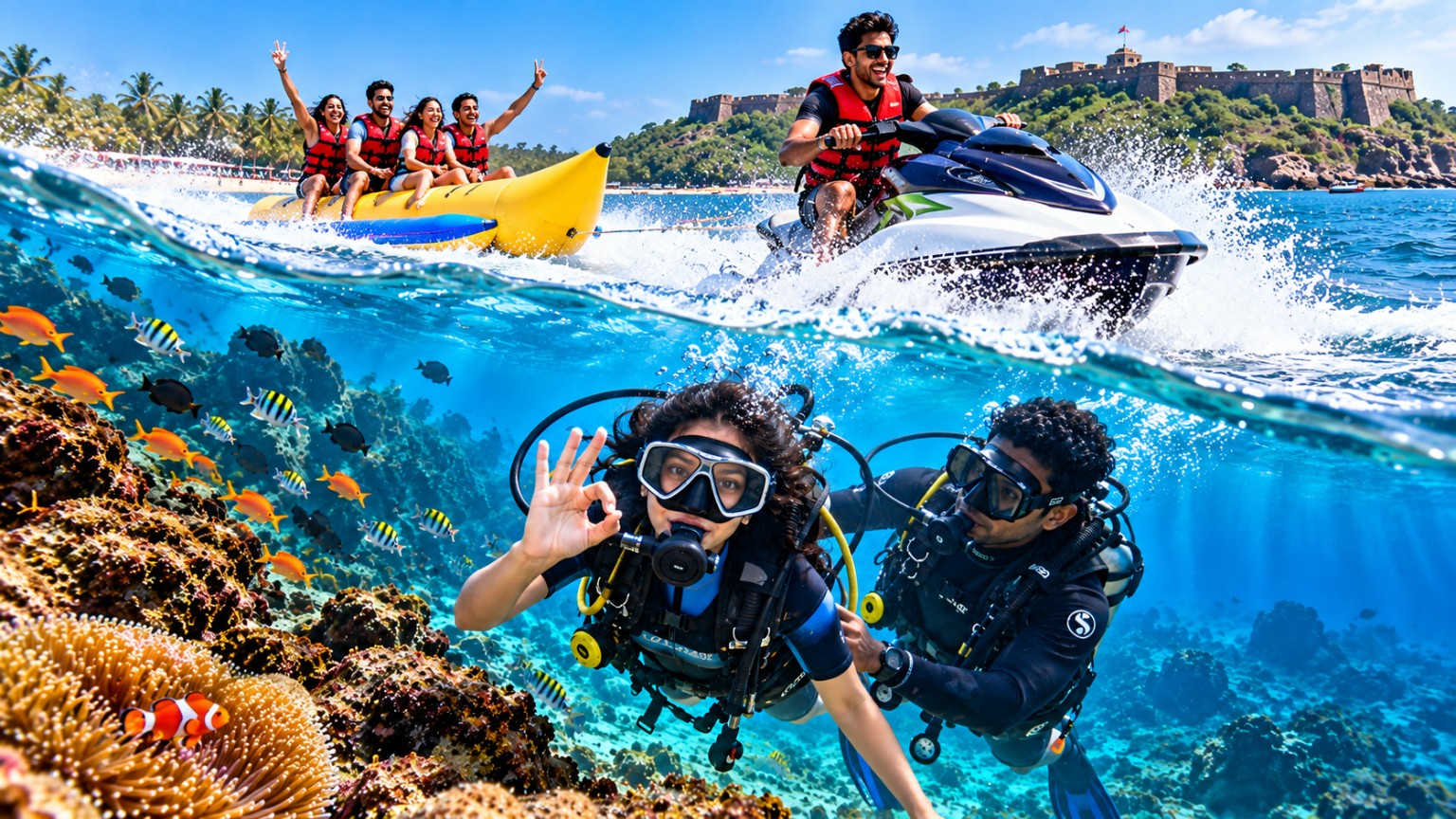 Experience Scuba Diving in Malvan
